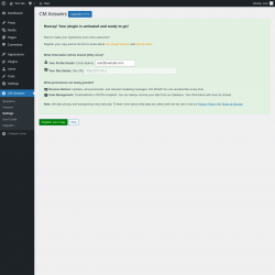 Page screenshot: CM Answers → Settings