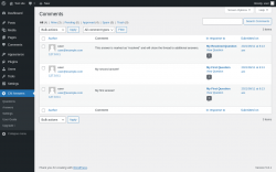 Page screenshot: CM Answers → Answers