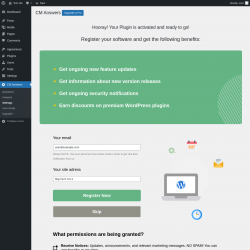 Page screenshot: CM Answers → Settings