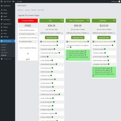 Page screenshot: CM Answers → Upgrade ➤