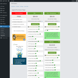 Page screenshot: CM Answers → Upgrade ➤
