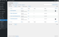 Page screenshot: CM Answers