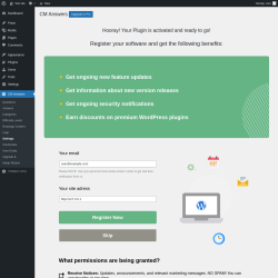 Page screenshot: CM Answers → Settings