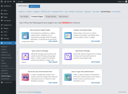 Page screenshot: CM Answers → Related Plugins → Premium Plugins