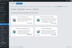 Page screenshot: CM Answers → Related Plugins → Plugin Bundles