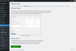 Page screenshot: CM Answers → Difficulty Levels