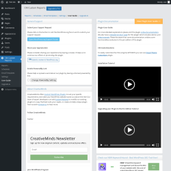 Page screenshot: CM Custom Reports &rarr; User Guide