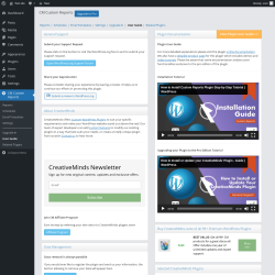 Page screenshot: CM Custom Reports &rarr; User Guide