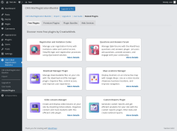 Page screenshot: CM E-Mail Registration Blacklist → Related Plugins