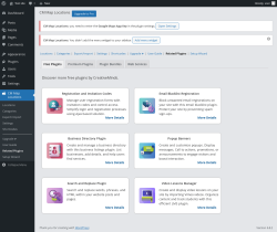 Page screenshot: CM Map Locations → Related Plugins