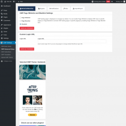 Page screenshot: CMP Settings &rarr; CMP Advanced Setup