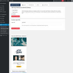 Page screenshot: CMP Settings &rarr; CMP Advanced Setup