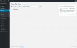 Page screenshot: Pages → Tree View