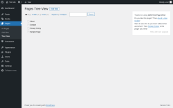 Page screenshot: Pages → Tree View