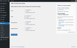 Page screenshot: Settings → CMS Tree Page View