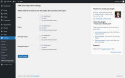 Page screenshot: Settings → CMS Tree Page View