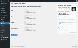 Page screenshot: Settings → CMS Tree Page View