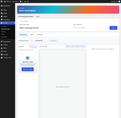 Page screenshot: CMXR &rarr; New Animation
