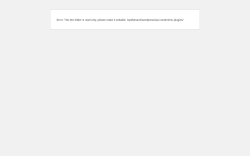 Page screenshot: WordPress › Error