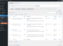 Page screenshot: Snippets