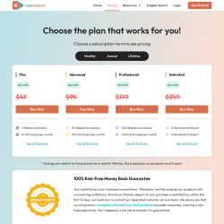 Page screenshot: Snippets → Stylescss