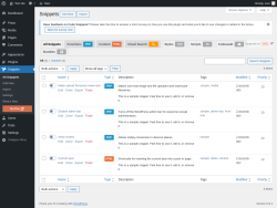 Page screenshot: Snippets