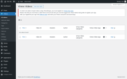 Page screenshot: Videos