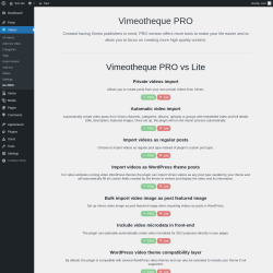 Page screenshot: Videos → Go PRO!