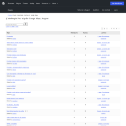 Page screenshot: CodePeople Post Map for Google Maps &rarr; I&rsquo;ve a Question