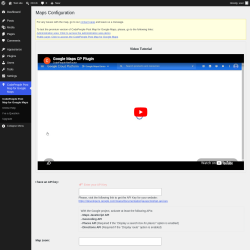 Page screenshot: CodePeople Post Map for Google Maps