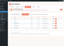 Page screenshot: SEO Content &rarr; SEO Optimizer
