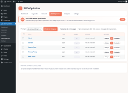 Page screenshot: SEO Content &rarr; SEO Optimizer