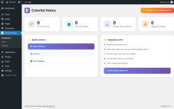 Page screenshot: Colorful Notes