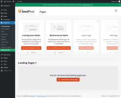 Page screenshot: SeedProd