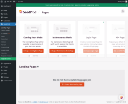 Page screenshot: SeedProd