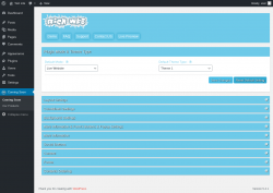 Page screenshot: Coming Soon