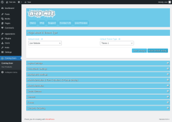 Page screenshot: Coming Soon