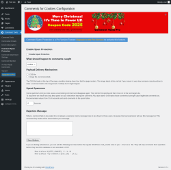 Page screenshot: Comment Tools &rarr; Comment Spam Protection