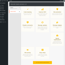 Page screenshot: More features (free)