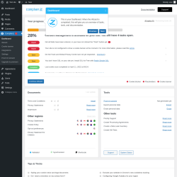 Page screenshot: Complianz 
