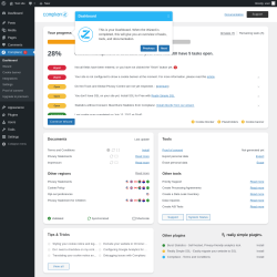 Page screenshot: Complianz 