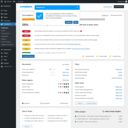 Page screenshot: Complianz 