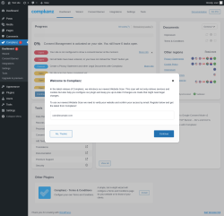 Page screenshot: Complianz 