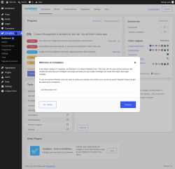 Page screenshot: Complianz 