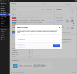 Page screenshot: Complianz 