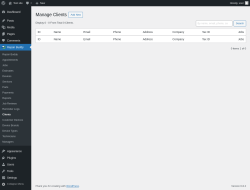 Page screenshot: Repair Buddy → Clients