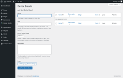 Page screenshot: Repair Buddy → Device Brands