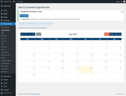 Page screenshot: Repair Buddy → Appointments