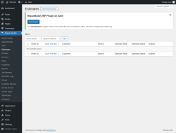 Page screenshot: Repair Buddy → Estimates