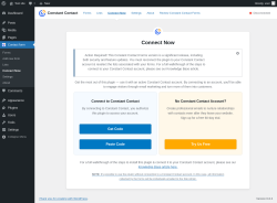 Page screenshot: Contact form → Connect Now